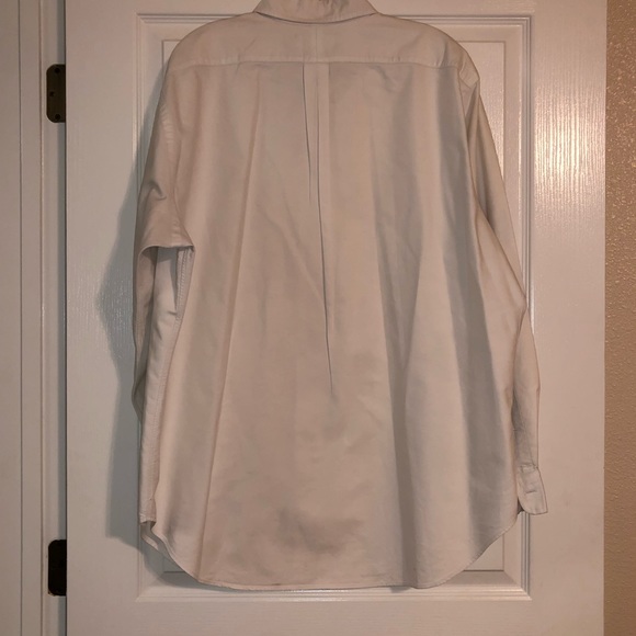 Ralph Lauren white classic fit long sleeve button up - Picture 7 of 7